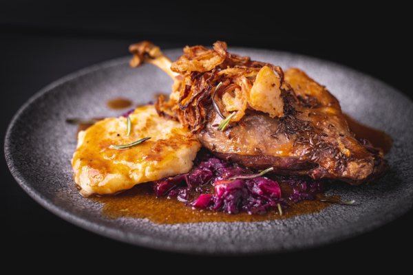Gänsebraten